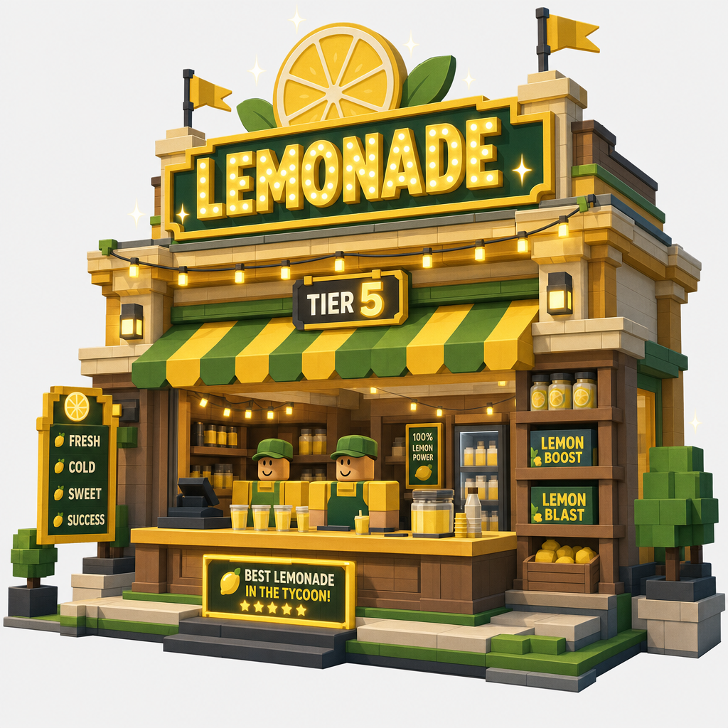 Stand Tier 05 Lemonade Storefront Custom